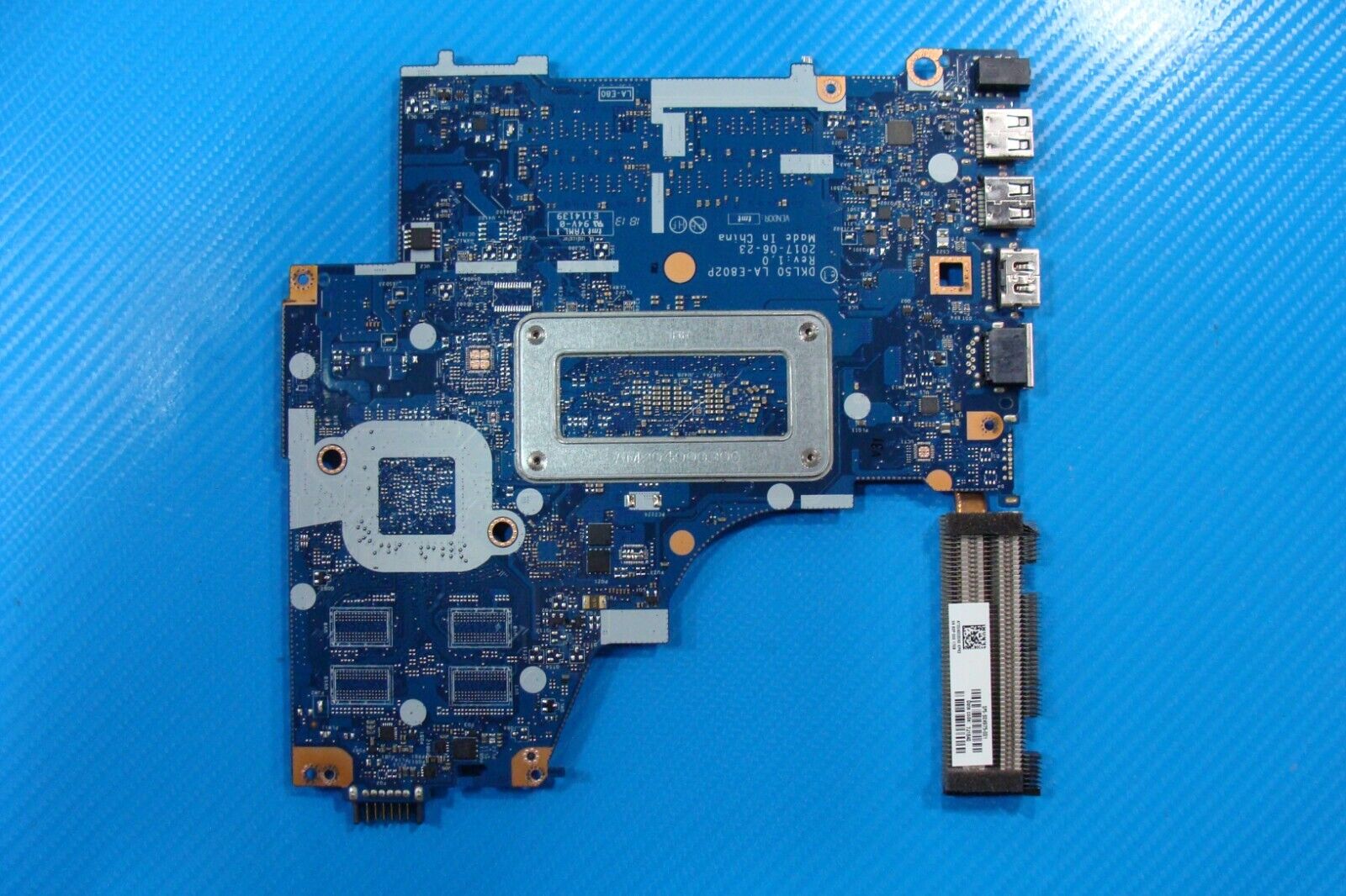 HP 15.5” 15-bs113dx OEM Intel i3-8130U 2.2GHz Motherboard LA-E802P L15871-601