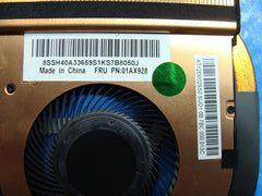 Lenovo ThinkPad 14" T470 Genuine CPU Cooling Fan w/Heatsink 01AX928 AT12D002SS0