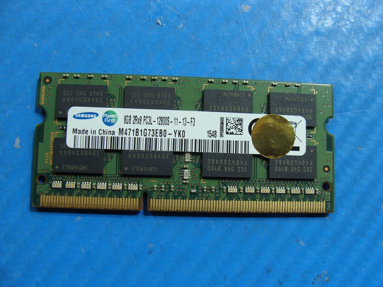 HP 17-g173ca Samsung 8GB 2Rx8 PC3L-12800S Memory RAM SO-DIMM M471B1G73EB0-YK0