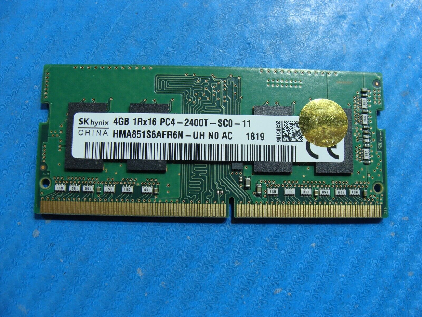 HP 15-da0032wm SK Hynix 4GB 1Rx16 PC4-2400T Memory RAM SO-DIMM HMA851S6AFR6N-UH