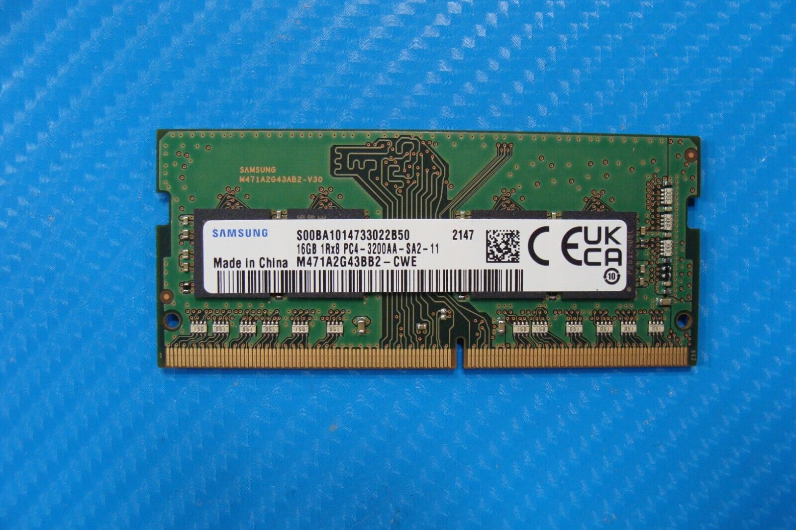 Dell 5560 Samsung 16GB 2Rx8 PC4-3200AA Memory RAM SO-DIMM M471A2G43BB2-CWE