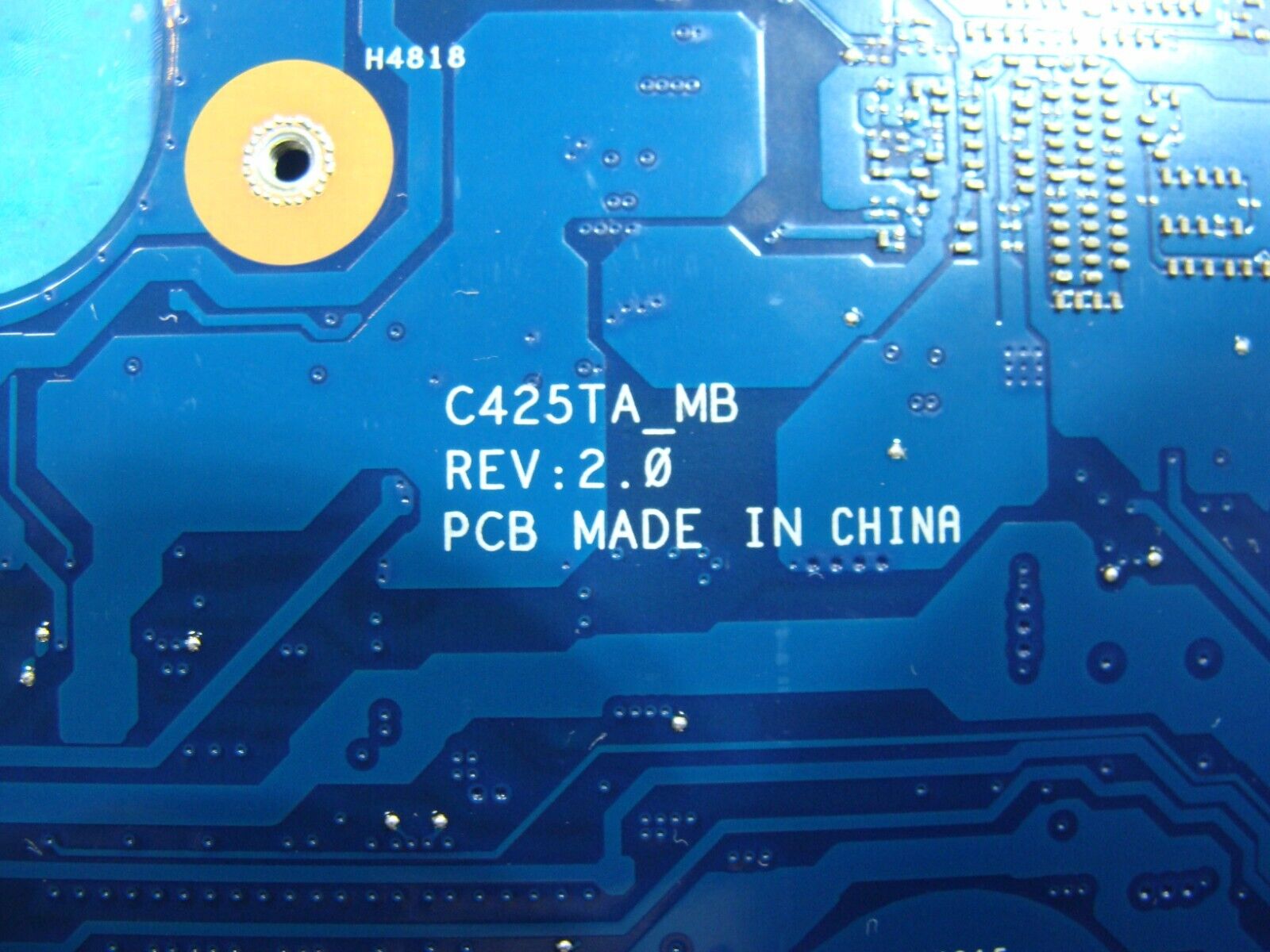 Asus ChromeBook Flip C433TA-M364 M3-8100Y 8GB Motherboard 60NX02G0-MB3531 AS IS