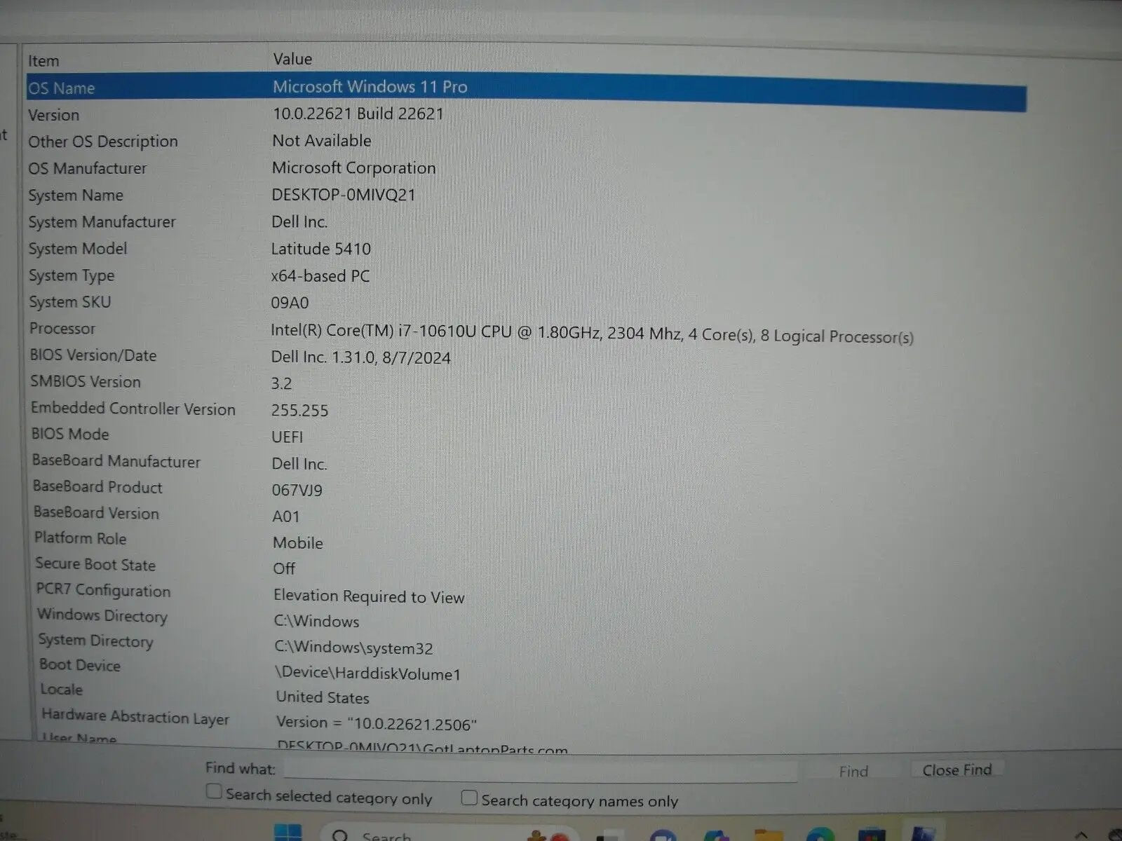 Dell Latitude 5410 14