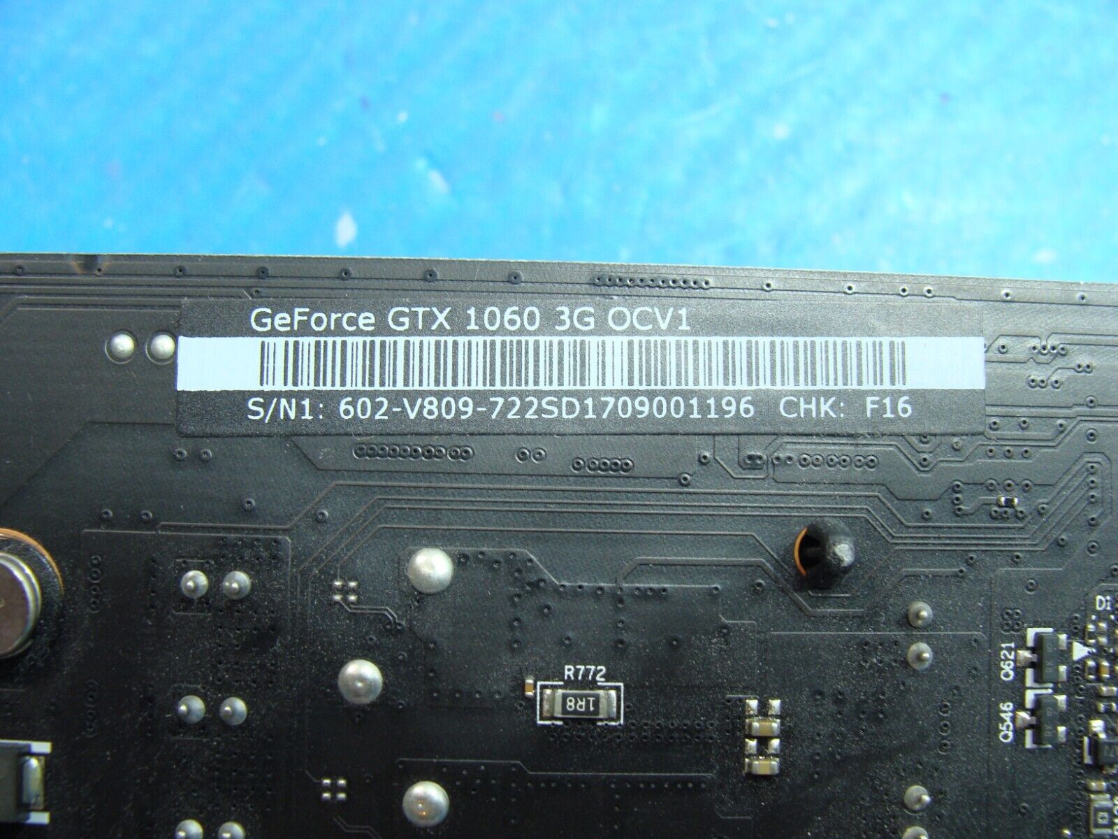 iBuyPower I-Series 504 MSI Geforce GTX1060 Video Graphic Card 602-V809-722SD