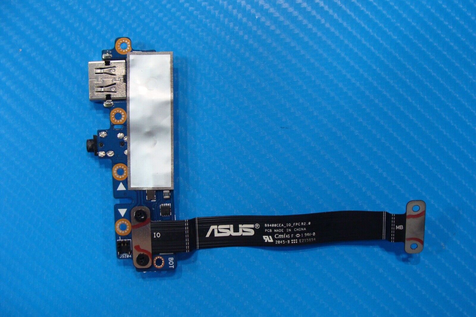 Asus ExpertBook B9 14” B9450CEA OEM Laptop USB Audio I/O Board w/Cable B9400CEA