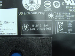 Lenovo ThinkPad X1 Carbon 3rd Gen 14" Battery 15.2V 50Wh 3180mAh 00HW003 82%