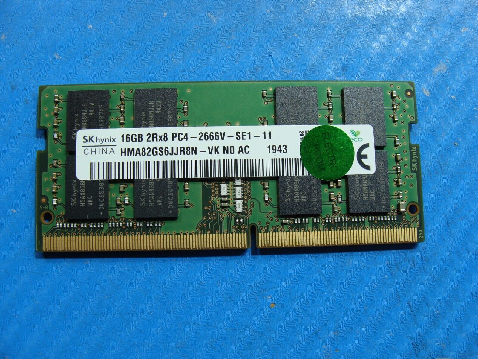 HP 15u G6 SK Hynix 16GB 2Rx8 PC4-2666V SO-DIMM Memory RAM HMA82GS6JJR8N-VK