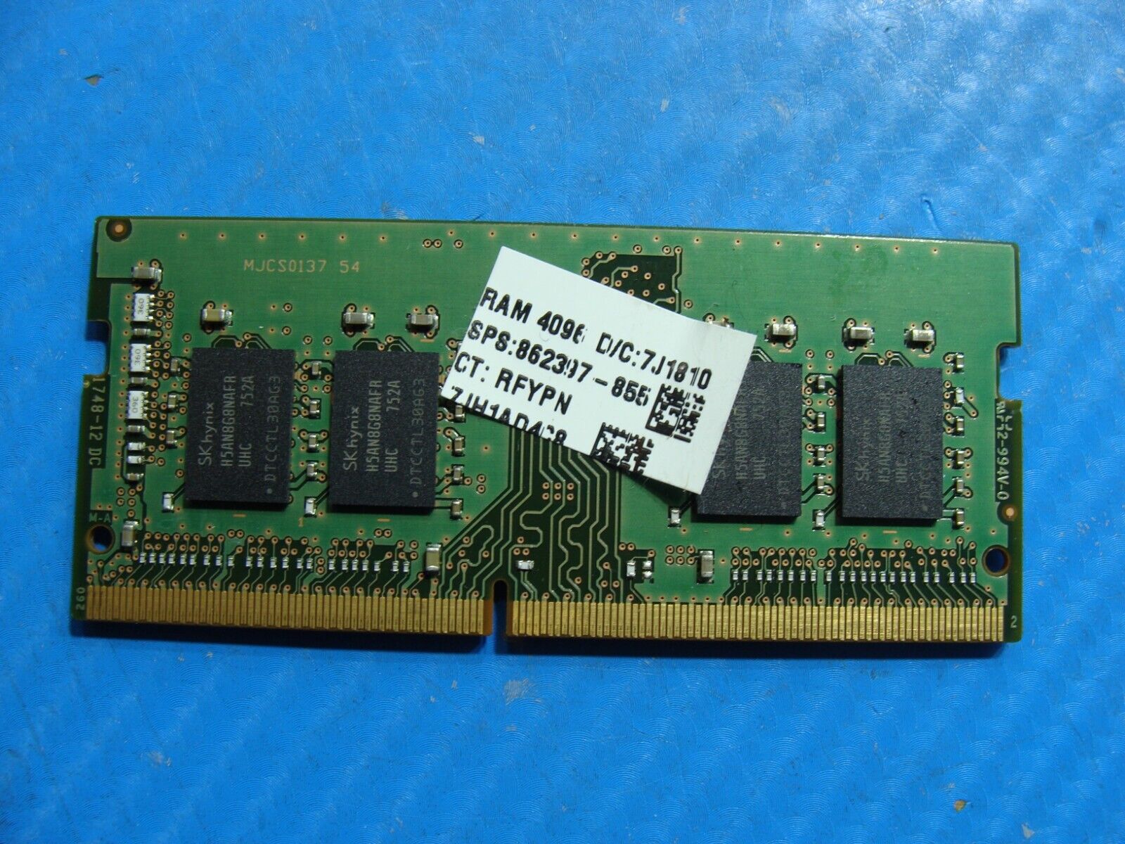 HP 15-bs163tu SK Hynix 8GB 1Rx8 PC4-2400T Memory RAM SO-DIMM HMA81GS6AFR8N-UH
