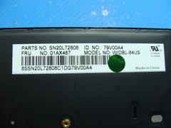 Lenovo ThinkPad 14" T470 Genuine Laptop US Backlit Keyboard 01AX487 SN20L72808