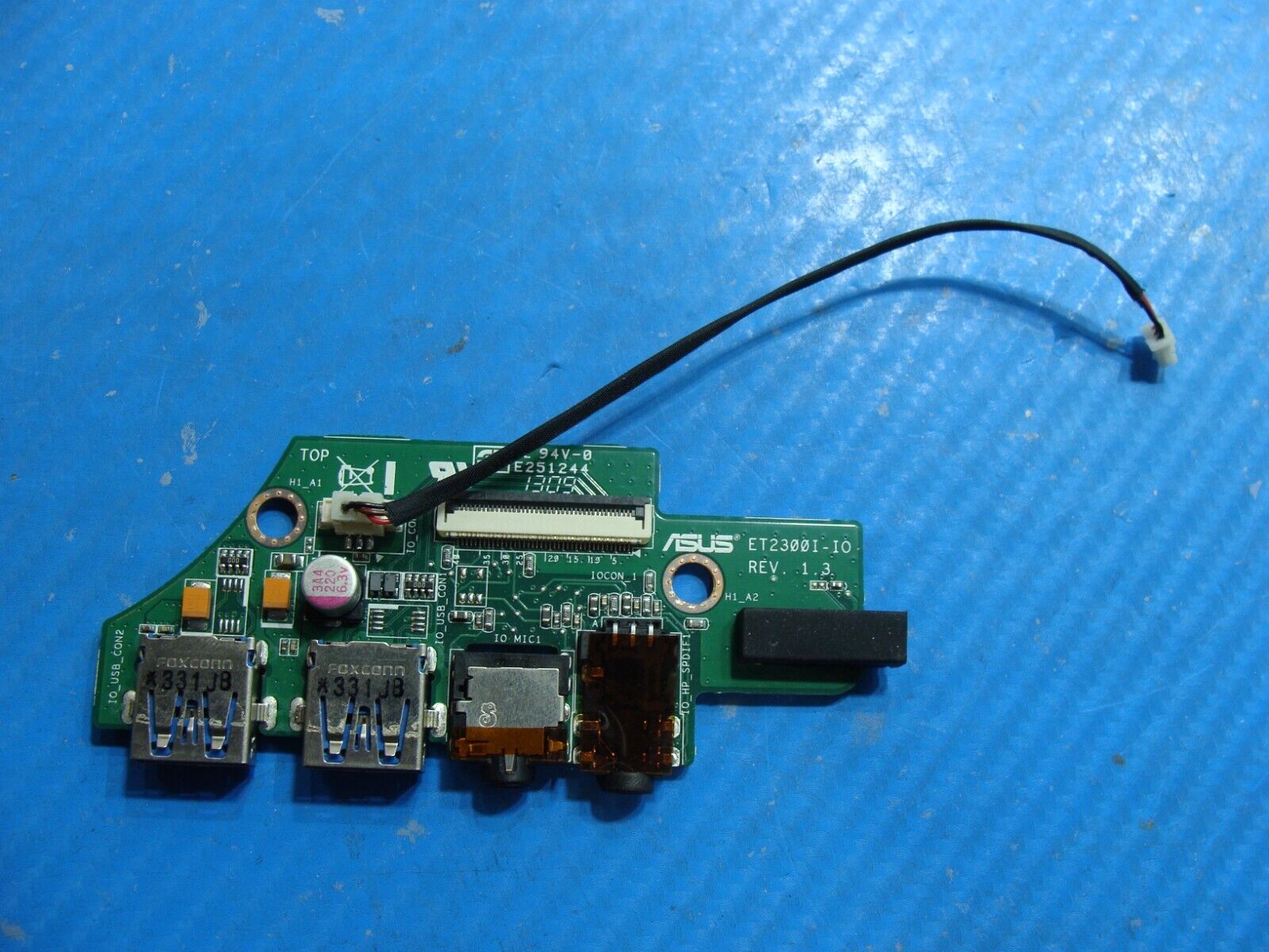 Asus AIO ET2300INTI-B040K Genuine USB Audio Port Board w/Cable 60PT00H0-IO0D03