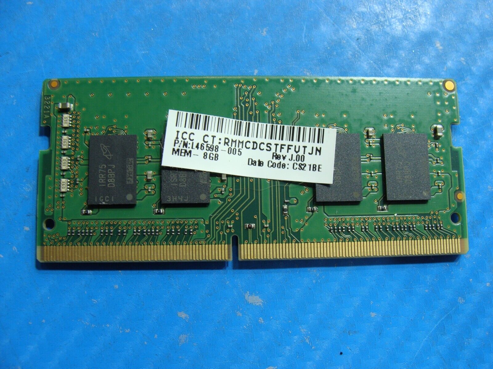 HP 17-cp0035cl Micron 8GB 1Rx8 PC4-3200AA Memory RAM SO-DIMM MTA8ATF1G64HZ-3G2R1