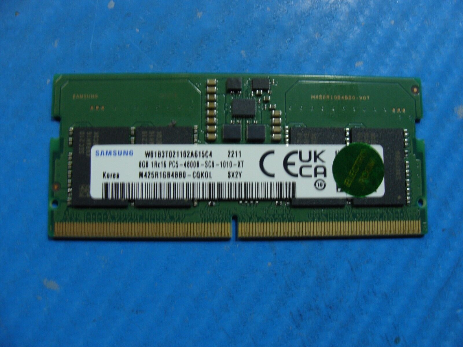 Asus B5402FBA Samsung 8GB 1Rx16 PC5-4800B SODIMM Memory RAM M425R1GB4BB0-CQK0L
