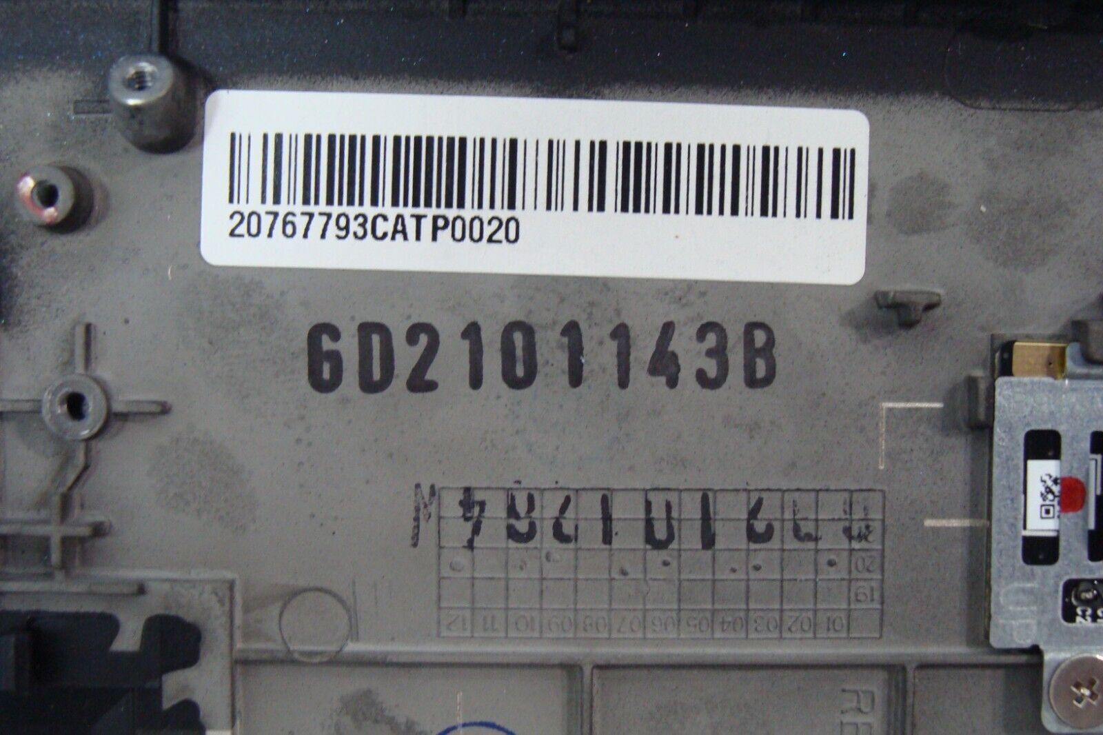 Asus ExpertBook B9 14” B9450CEA OEM Palmrest w/Keyboard TouchPad 13N1-ARA0511