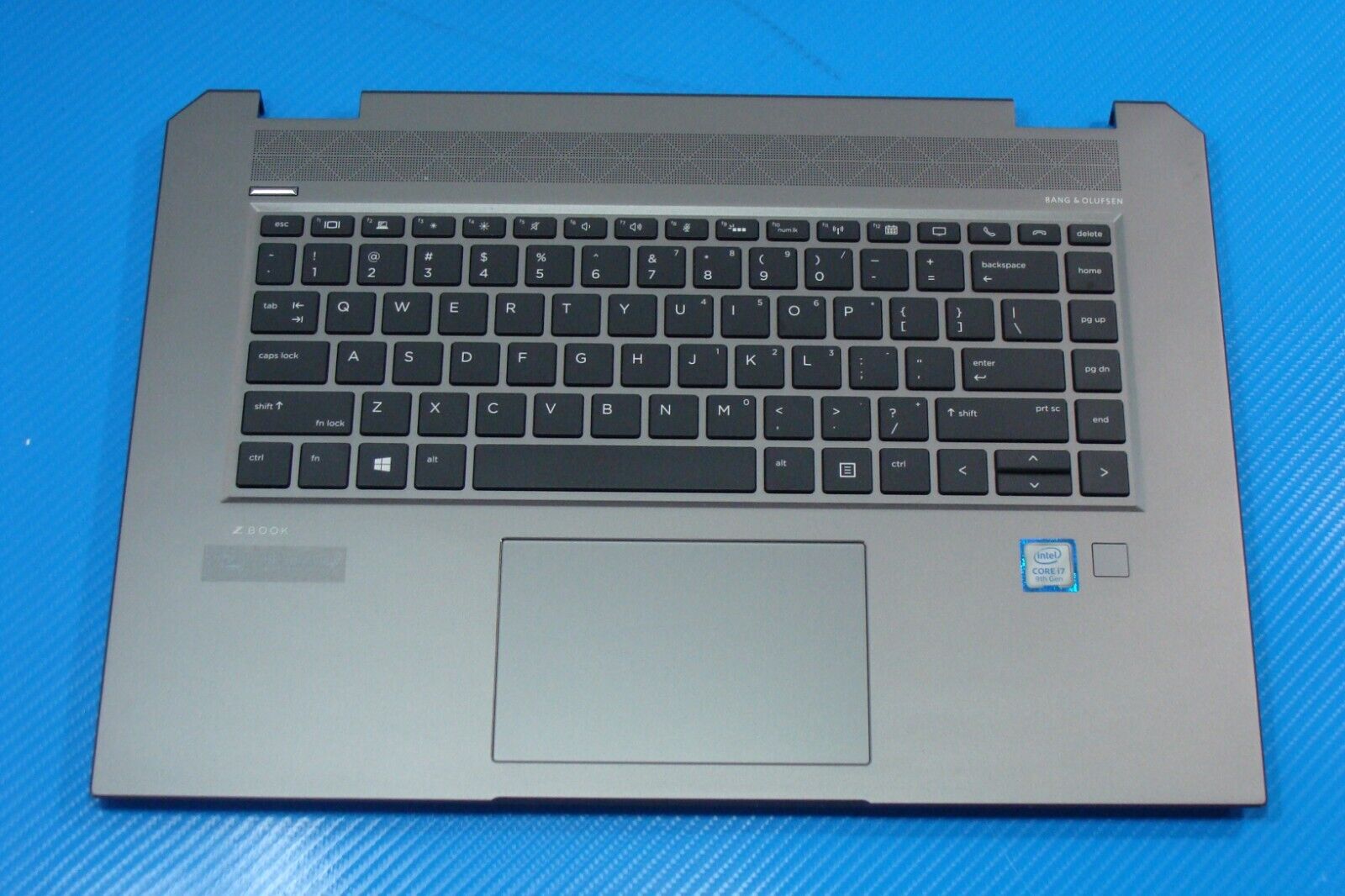 HP ZBook 15.6” Studio G5 Palmrest w/TouchPad Backlit Keyboard Speaker L28683-001