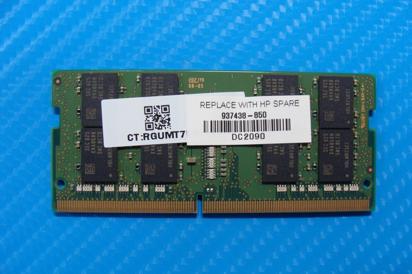 HP Studio G5 Samsung 16GB 2Rx8 PC4-2666V Memory RAM SO-DIMM M471A2K43CB1-CTD