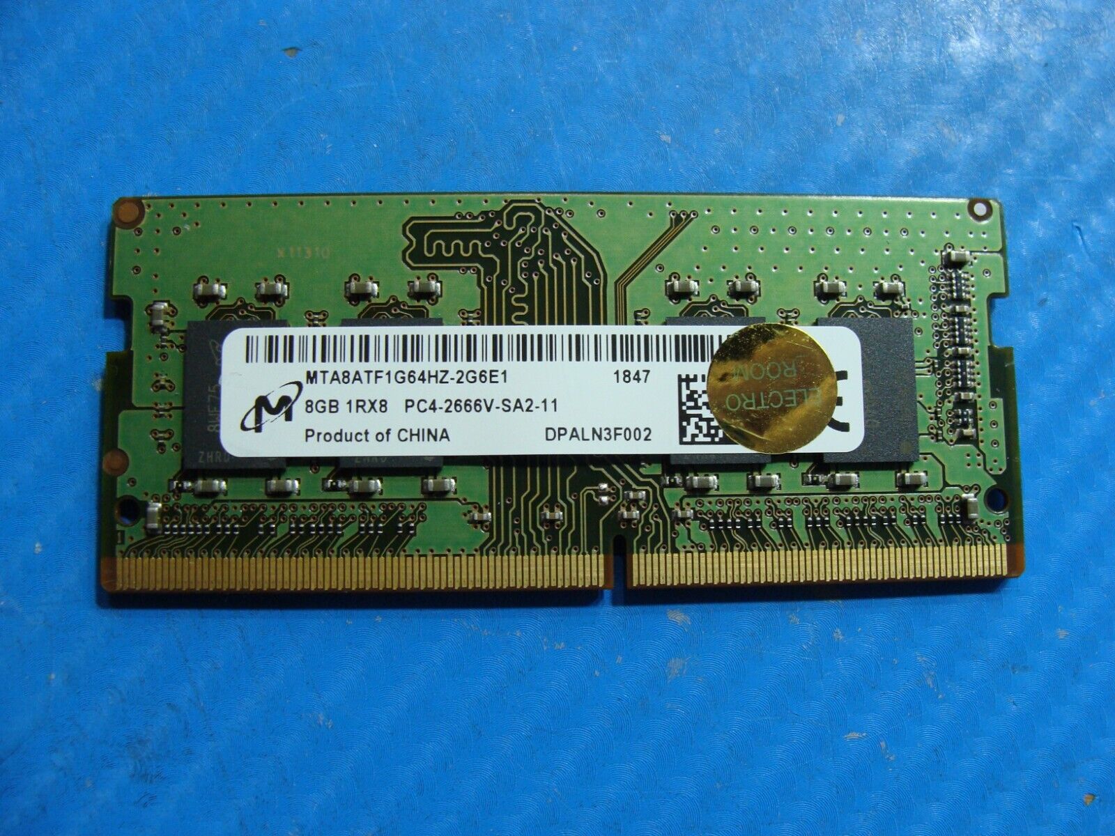 Asus S15 S530 Micron 8GB 1Rx8 PC4-2666V Memory RAM SO-DIMM MTA8ATF1G64HZ-2G6E1
