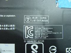 Lenovo ThinkPad Yoga 370 13.3" Battery 15.2V 51Wh 3260mAh 01AV434 SB10K97591 90%