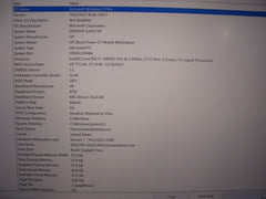 HP ZBook Power G7 Workstation UHD 4K i7-10850H 32GB 512GB NVIDIA T1000 WRTY2026