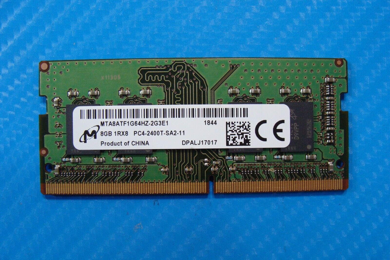 Dell 7490 Micron 8GB 1Rx8 PC4-2400T SO-DIMM Memory RAM MTA8ATF1G64HZ-2G3E1