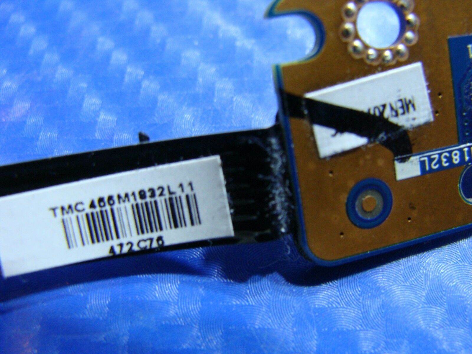 HP Envy Sleekbook 6-1010us 15.6” OEM Power Button Board w/Cable LS-8663P ER* - Tested Computer Laptop Parts