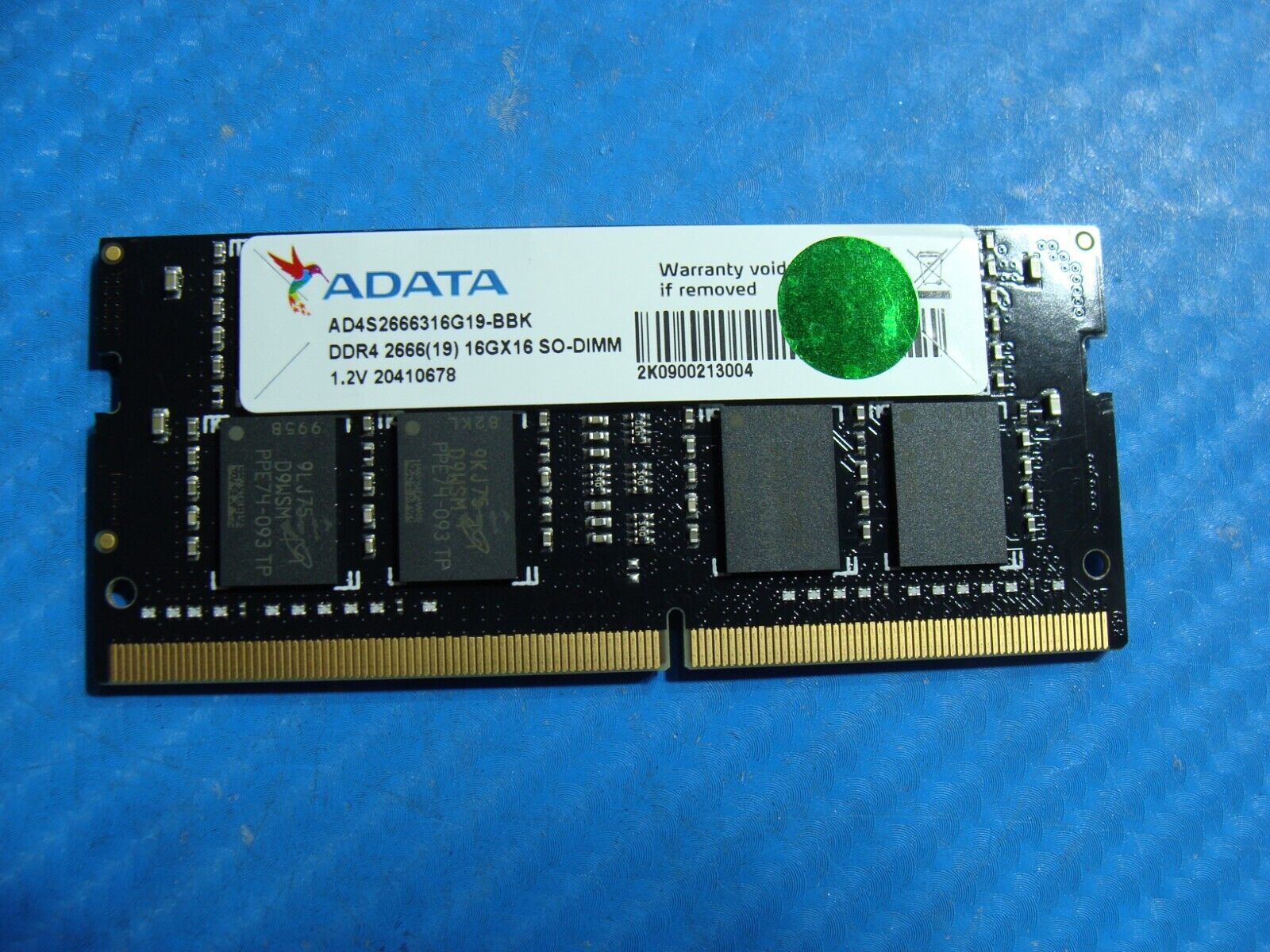 Samle Troende dart Lenovo L340-17IRH ADATA 16GB DDR4 2666(19) Memory RAM SO-DIMM  AD4S2666316G19-BBK