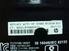 HP Probook 450 G5 15.6" Battery 11.4v 48wh 3930mAh RR03XL 851610-855