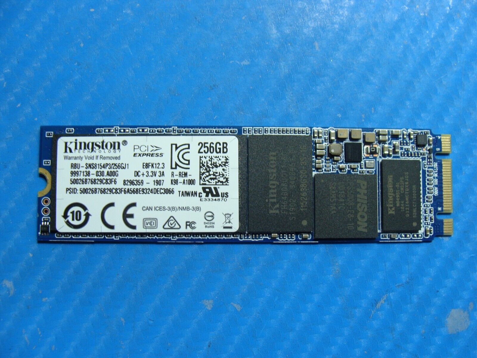 ikke noget Omvendt koste Acer SF314-55 Kingston 256GB M.2 SATA SSD Solid State Drive  RBU-SNS8154P3/256GJ1