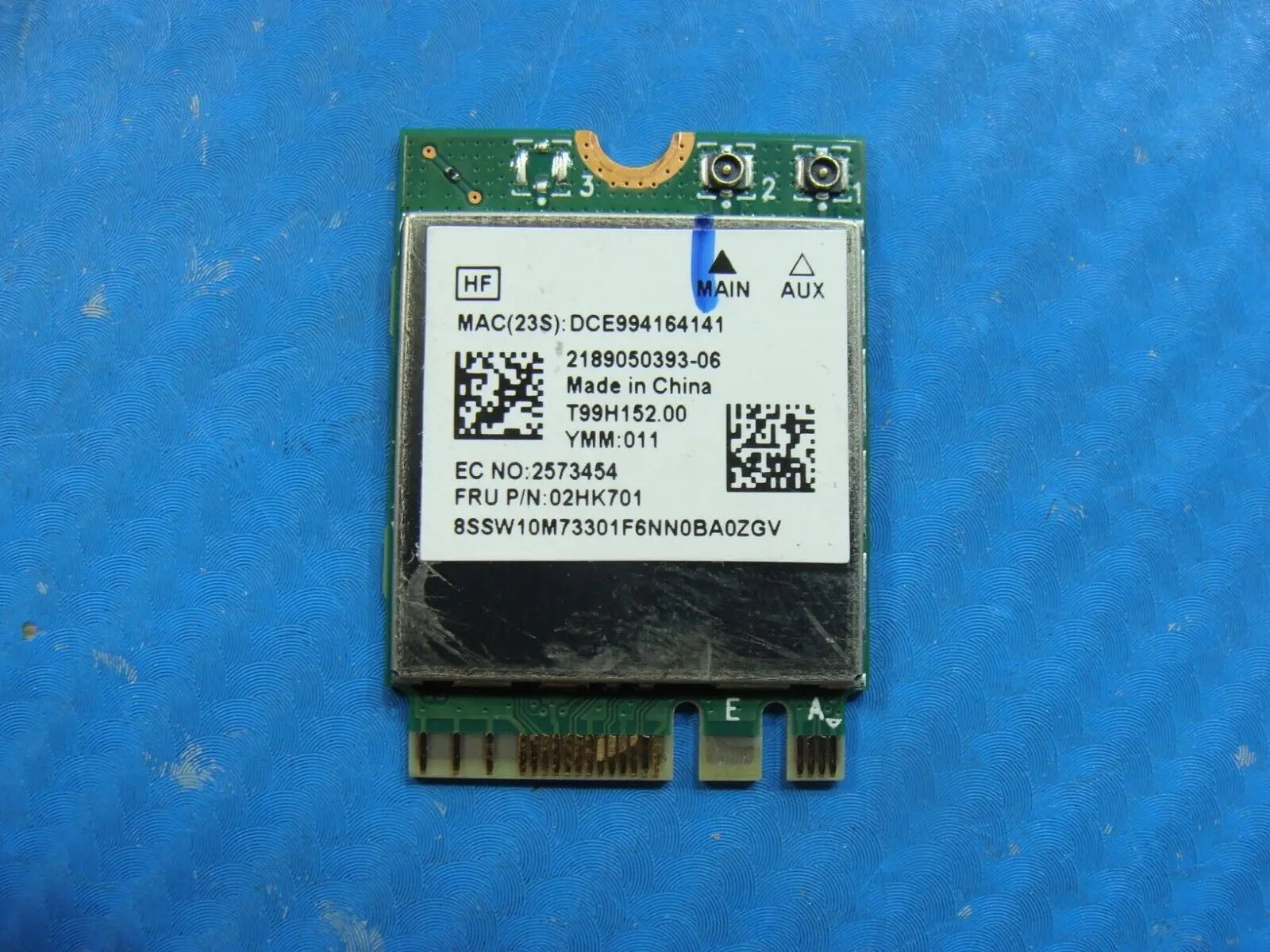 Lenovo IdeaPad 3 17IIL05 17.3 Genuine Wireless WiFi Card RTL8822CE 02HK701