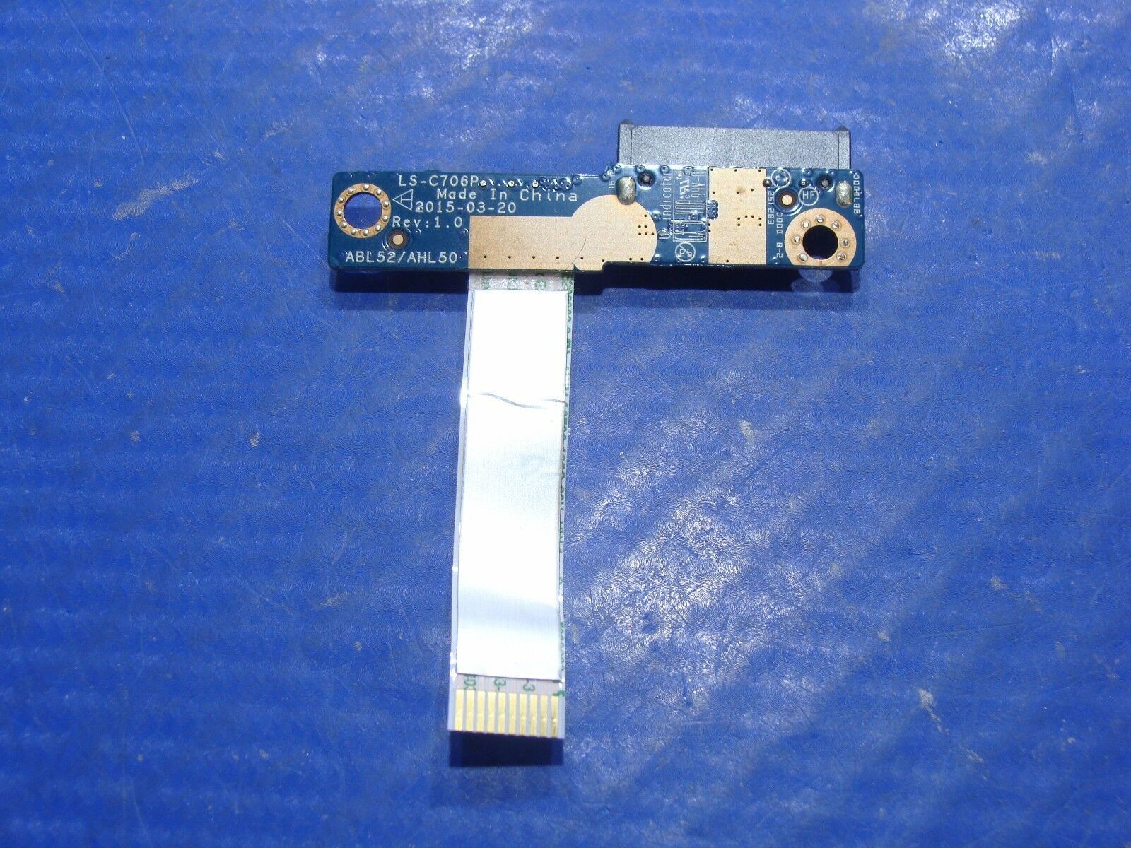 HP 15-ba079dx 15.6" Genuine DVD Connector Board w/ Cable LS-C706P ER*