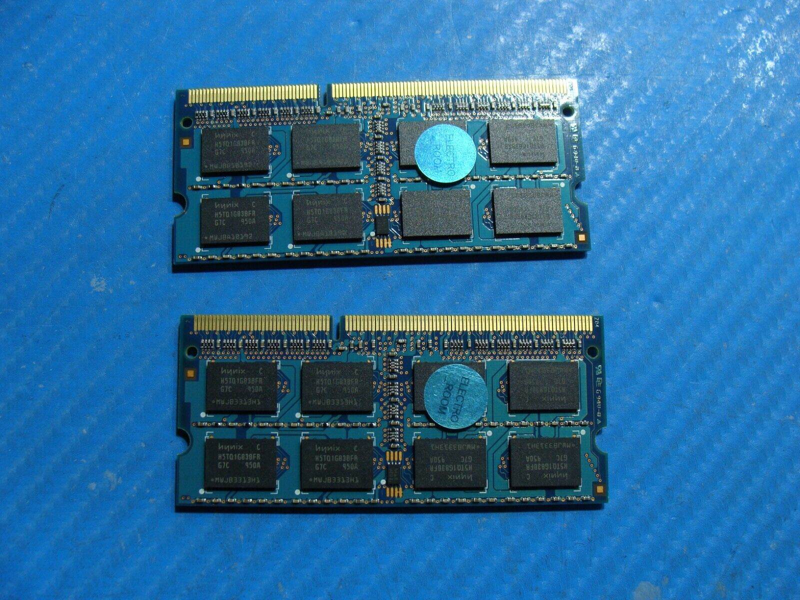 MacBook Pro A1278 Hynix 4GB 2x2GB PC3-8500S Memory RAM SO-DIMM HMT125S6BFR8C-G7 - Tested Computer Laptop Parts MacBook Pro A1278 Hynix 4GB 2x2GB PC3-8500S Memory RAM SO-DIMM HMT125S6BFR8C-G7 - Tested Computer Laptop Parts