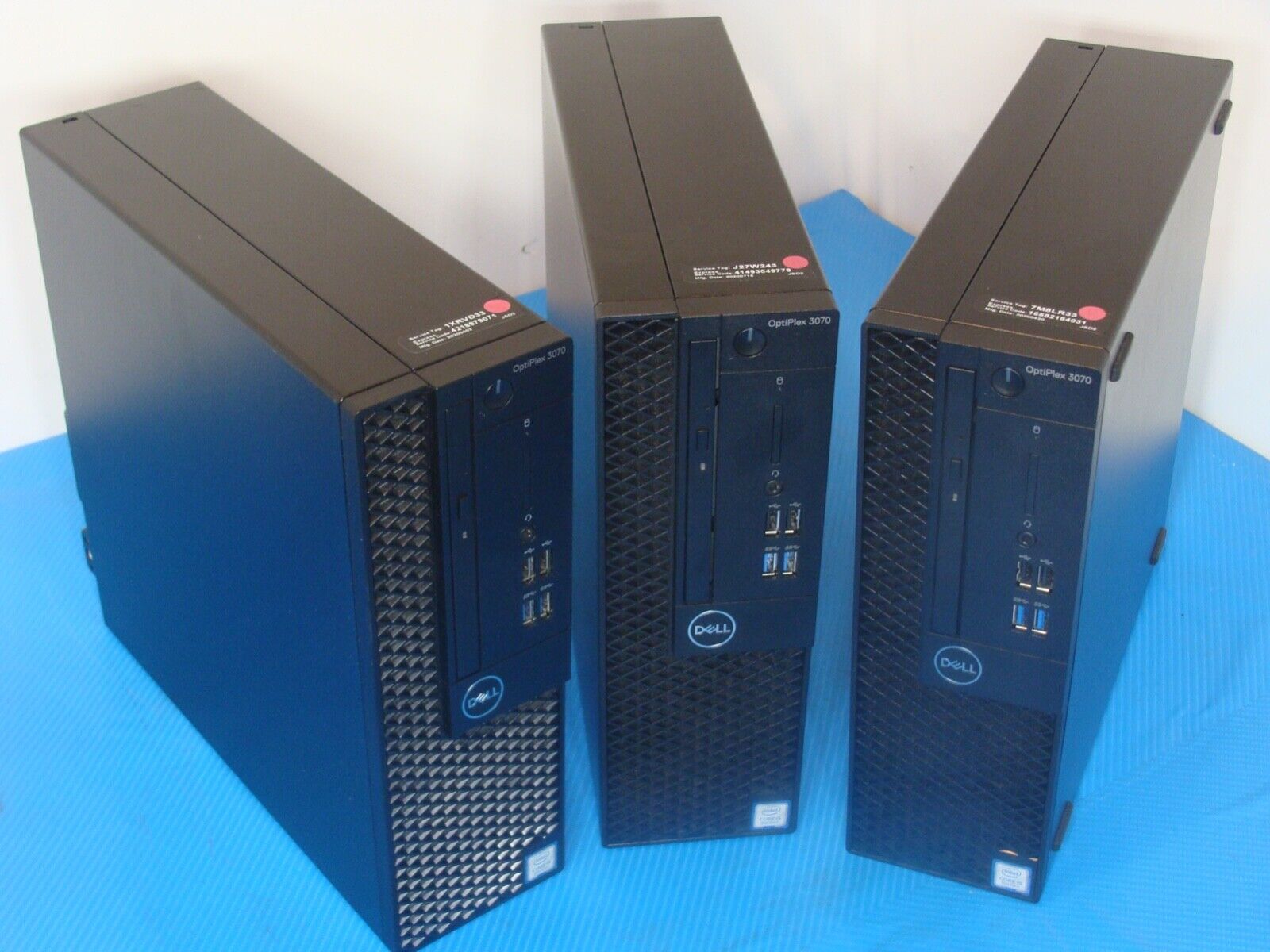 Warranty Lot of 3 Dell OptiPlex SFF 3070 Intel i5-9500 3 Gh 8GB