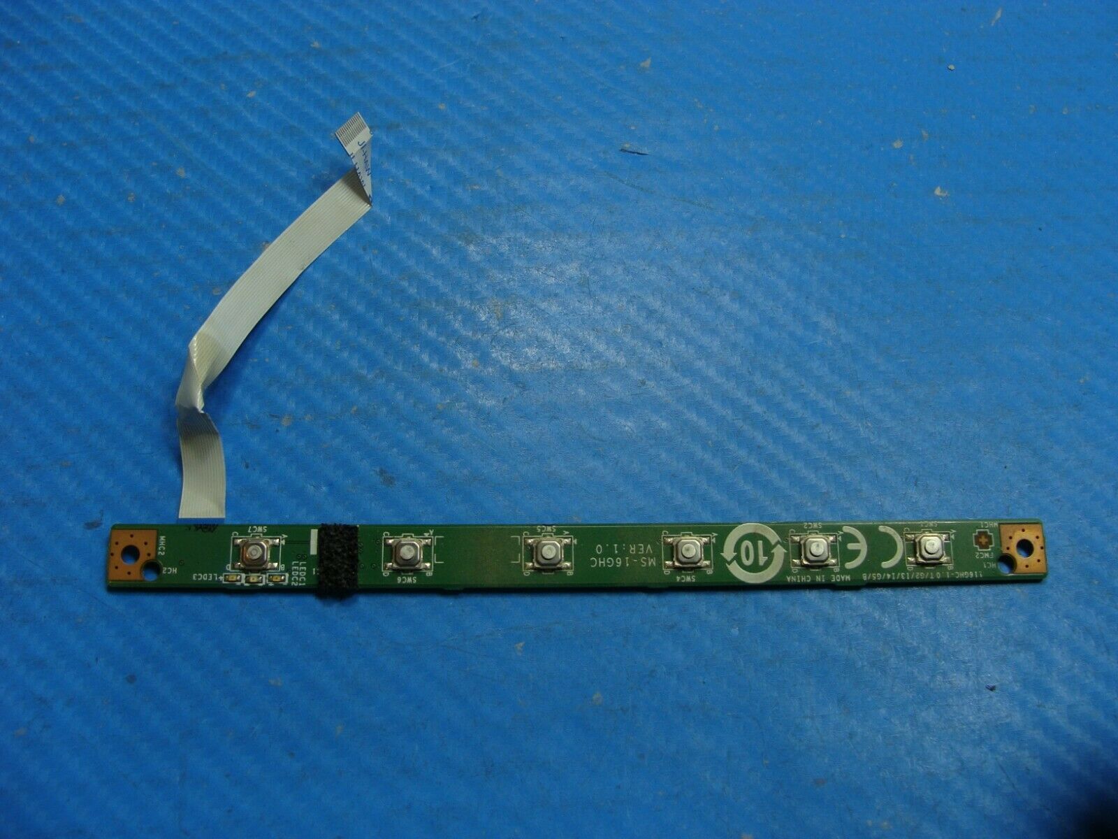 MSI GP60 2PE Leopard MS-16GH Media Button Power Button Board w/Cable MS-16GHC - Laptop Parts - Buy Authentic Computer Parts - Top Seller Ebay