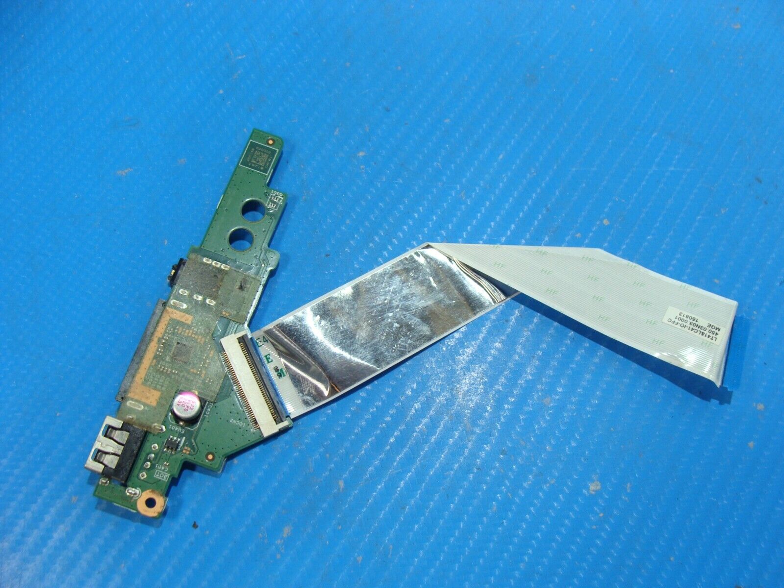 Lenovo Flex 14" 3-1480 OEM USB Audio Card Reader Board w/Cable