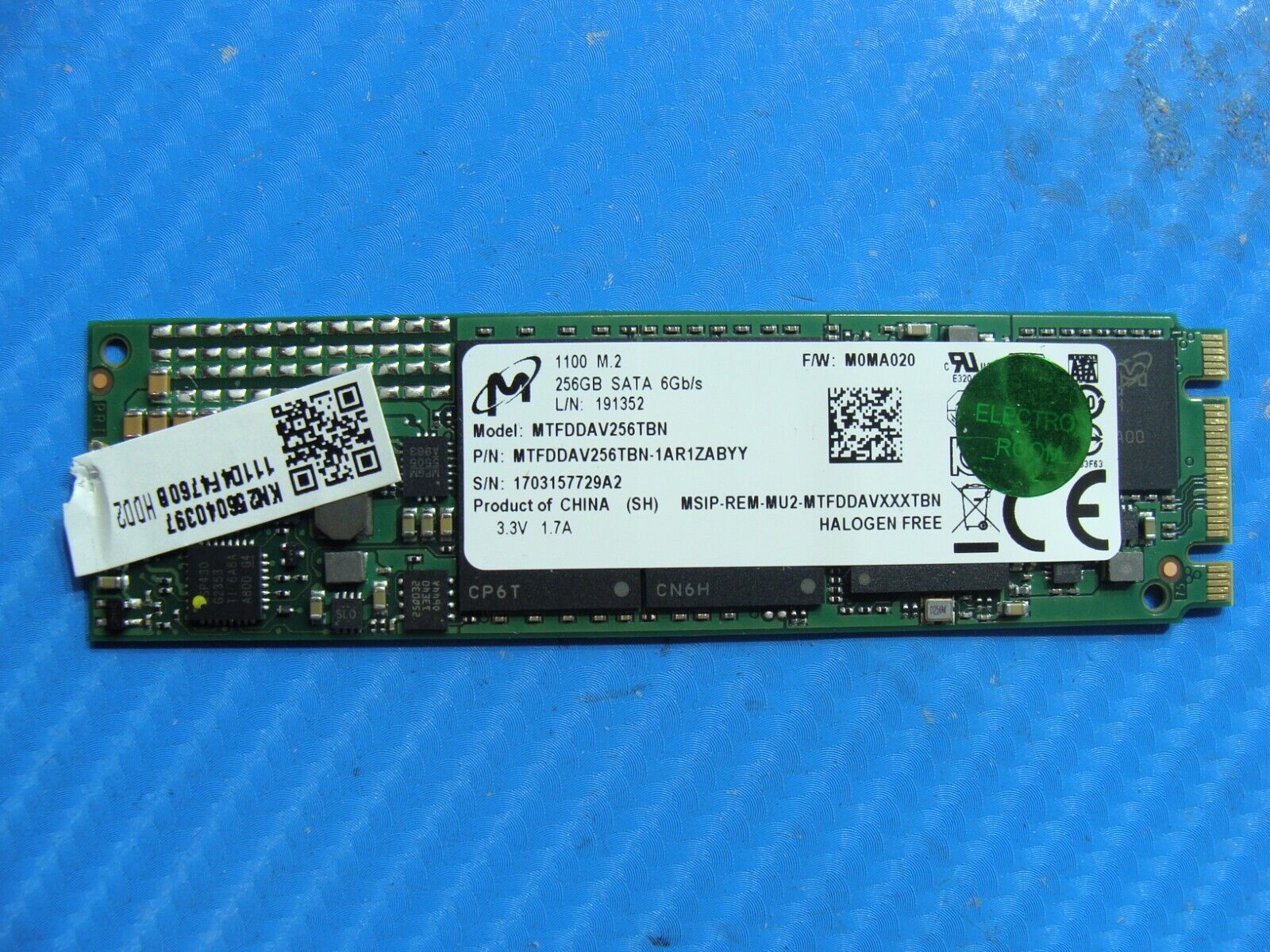 Acer E5-575G 256GB M.2 SSD Solid State MTFDDAV256TBN