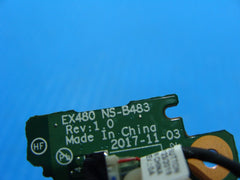 Lenovo ThinkPad 14” X1 Carbon 6th Gen Power Button Board w/Cable Button NS-B483