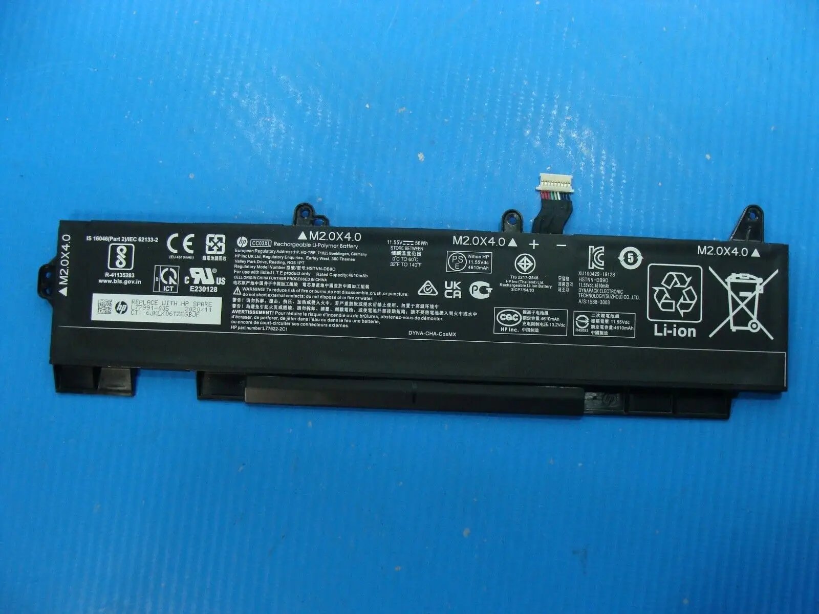 HP EliteBook 15.6 850 G7 Genuine Battery 11.55V 56Wh 4610mAh CC03XL L77991-005