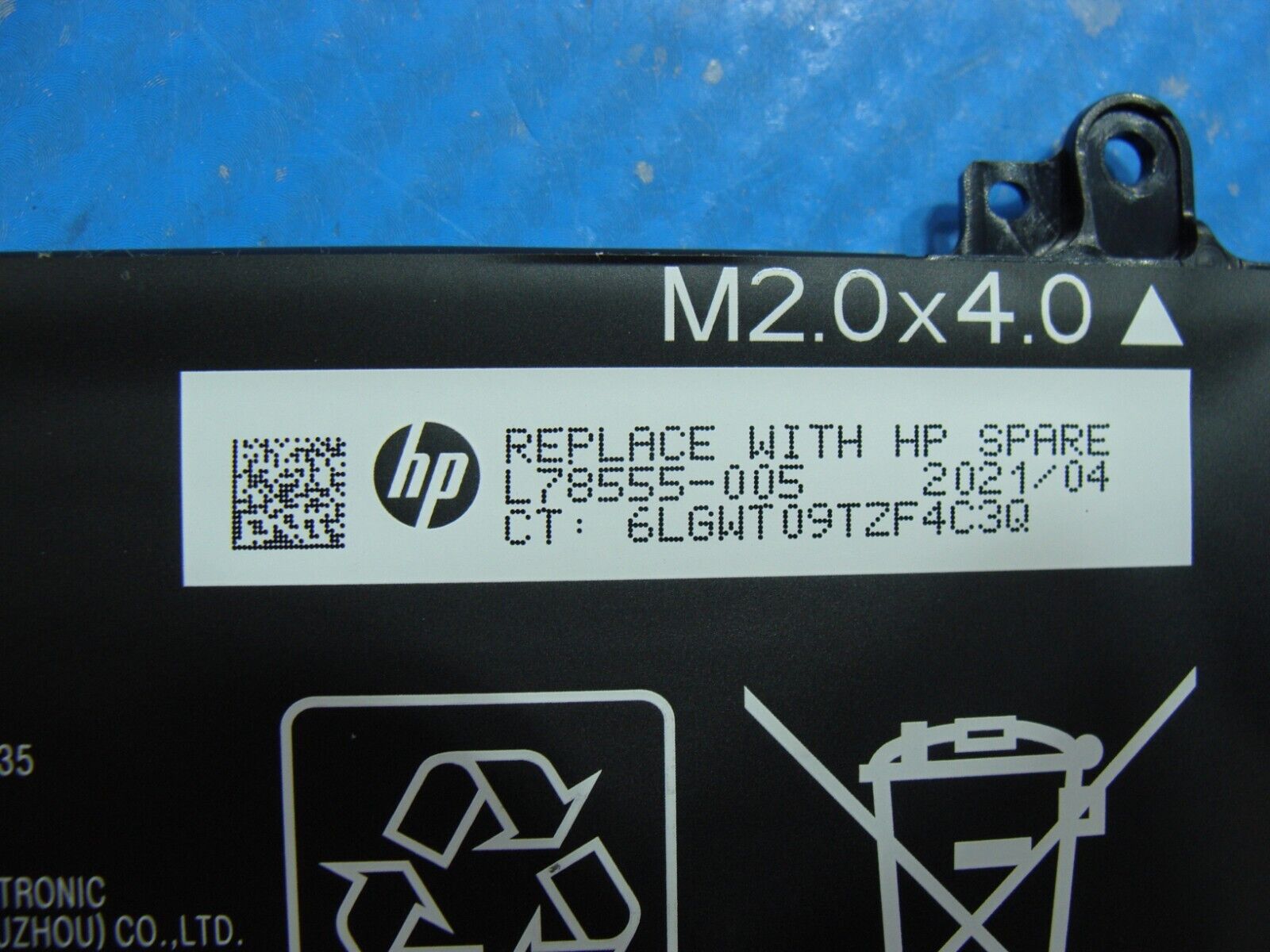 HP EliteBook 830 G7 13.3 Genuine Battery 11.55V 53Wh 4400mAh CC03XL L78555-005