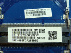 HP EliteBook Folio 9480m 14" Intel i7-4600U 2.1GHz Motherboard 769719-001