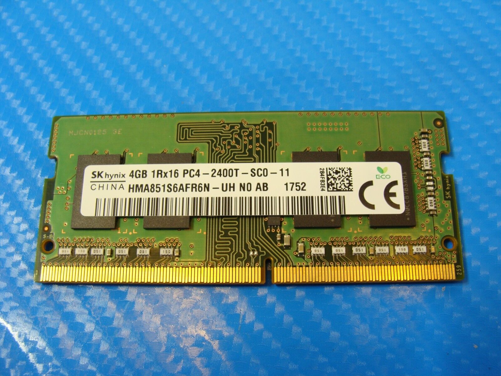 Computer Ram, SK Hynix 4GB 1Rx16 PC4-2400T-SCO-11