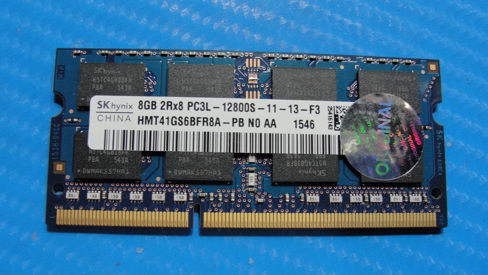 Lenovo E560 SK Hynix 8GB 2Rx8 PC3L-12800S Memory RAM HMT41GS6BFR8A-PB - Tested Computer Laptop Parts