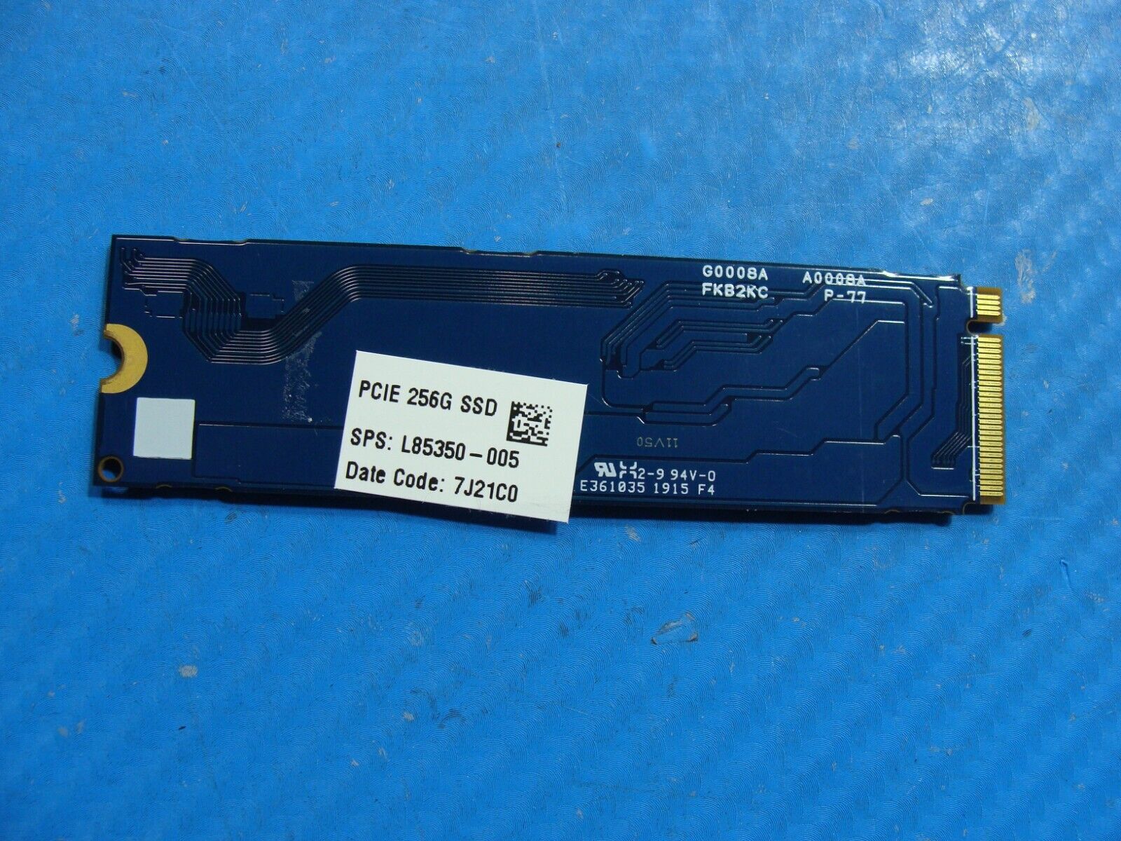 HP 1030 G7 Toshiba 256GB M.2 NVMe SSD Solid State Drive KXG60ZNV256G L38666-001