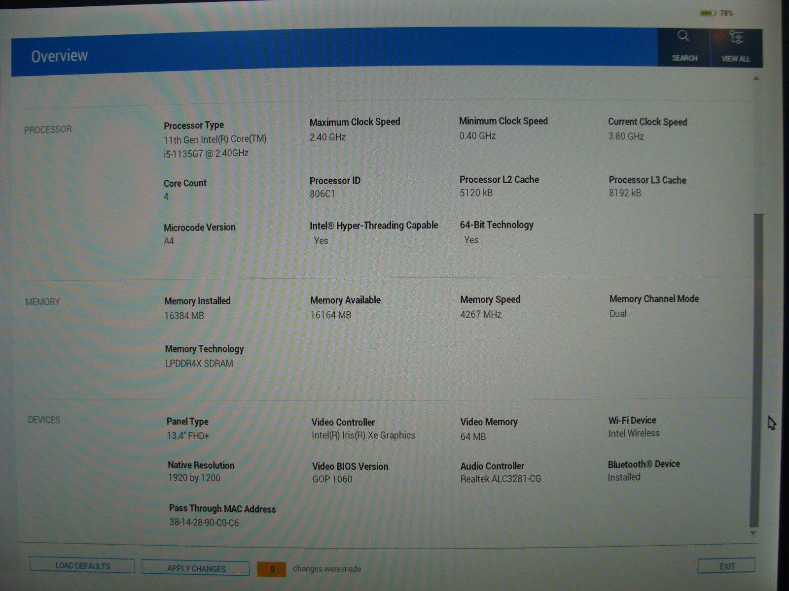 Dell XPS 13 9310 Laptop FHD+ Intel i5-1135G7 2.4GHz 16GB 256GB EXCELLENT BATTERY - Tested Computer Laptop Parts