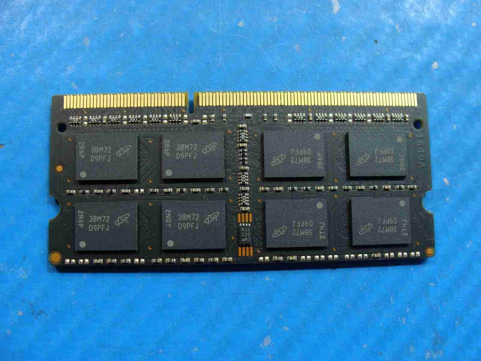 iMac A1418 MICRON 4GB 2Rx8 PC3-12800F SO-DIMM Memory RAM MT16JTF51264JHZ-1G6M2 - Tested Computer Laptop Parts