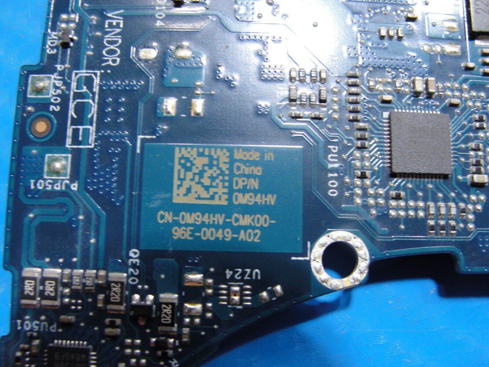 Dell XPS 15 9575 15.6 i7-8706G 3.1GHz 16GB Radeon RX VegaM 4GB Motherboard M94HV - Tested Computer Laptop Parts