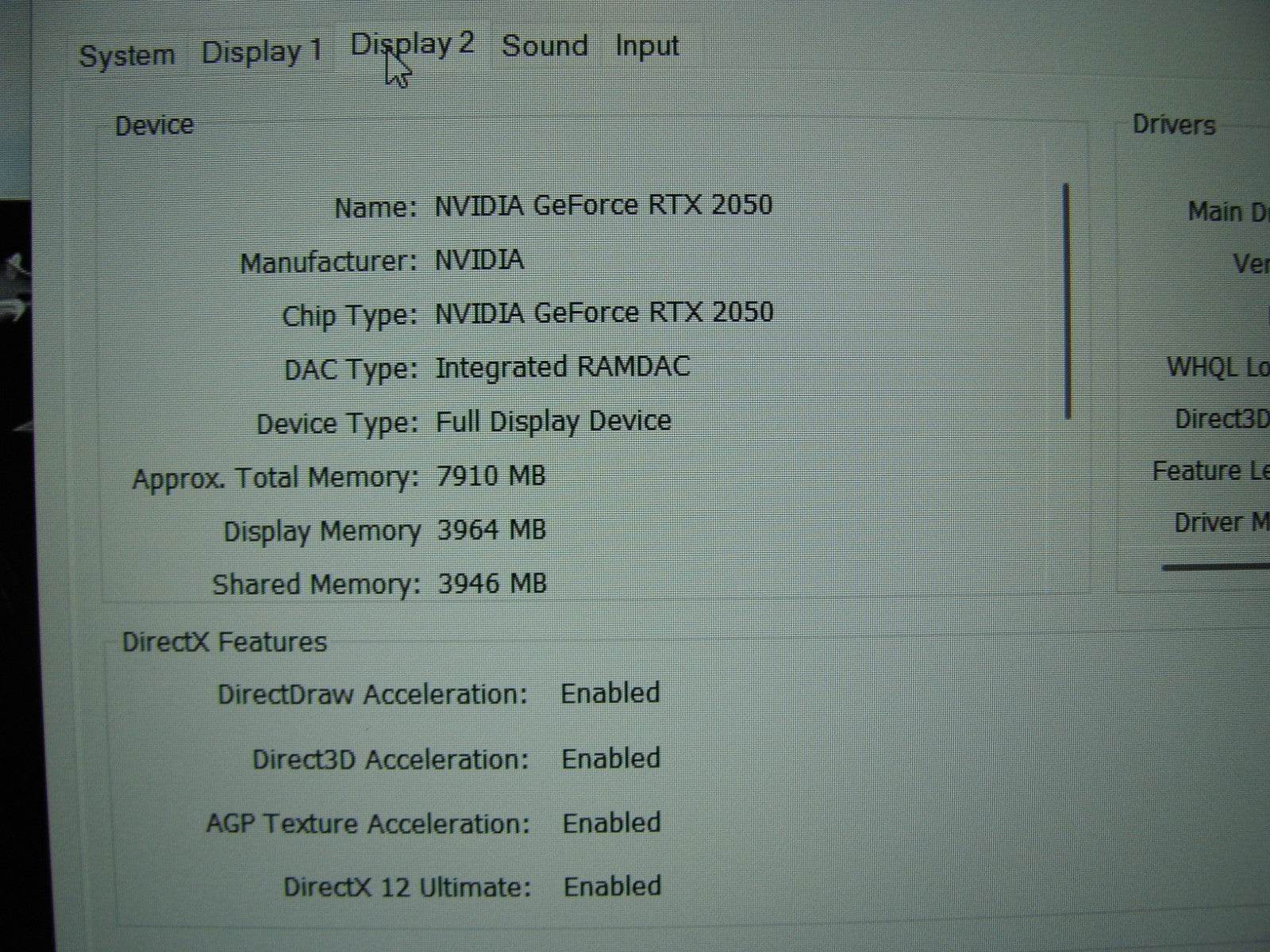 MSI Thin GF63 15.6'' FHD 144hz i5-12450H 2.0GHz 8GB 1TB SSD RTX 2050 Battery 99% - Tested Computer Laptop Parts