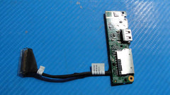 Dell Inspiron 14 5481 2-in-1 14" USB Card Reader Power Button Board wCable 9WK02