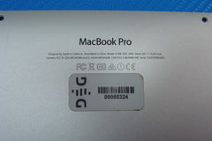 MacBook Pro 15" A1398 Mid 2015 MJLQ2LL/A MJLT2LL/A Bottom Case Silver 923-00544