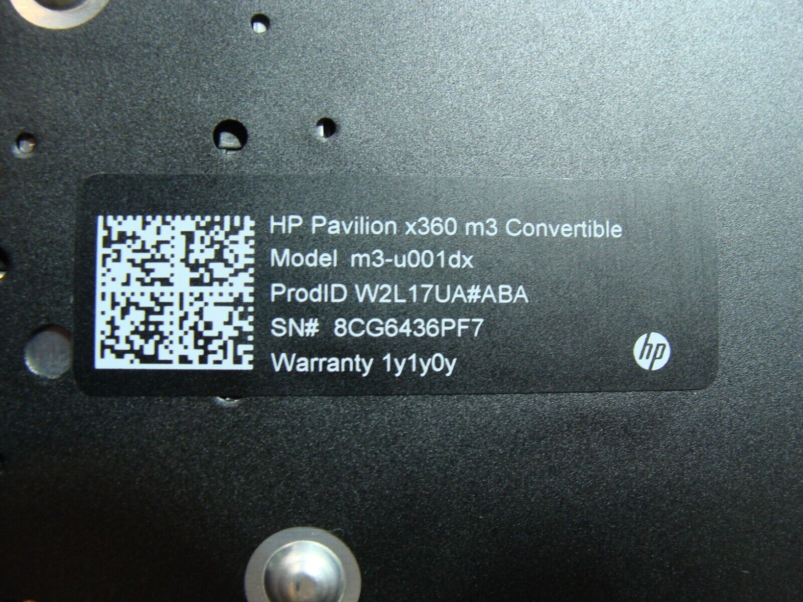 HP Pavilion x360 m3-u001dx 13.3