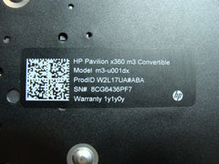 HP Pavilion x360 m3-u001dx 13.3" OEM Palmrest w/Touchpad Keyboard 46007M1D0001