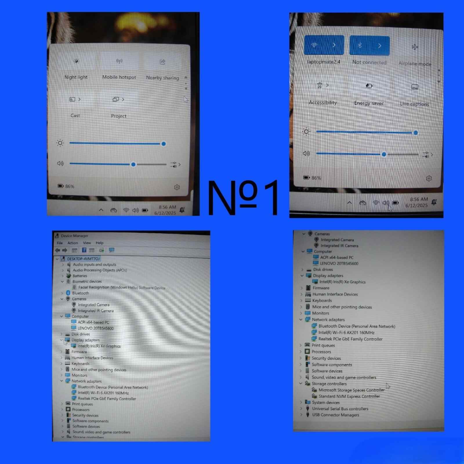 Lenovo ThinkPad E14 Gen 2 14”FHD Core i5-1135G7 2.4GHz 16GB 512GB SSD +Charger - Tested Computer Laptop Parts